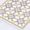 4 Pieces Coasters with Cork Accessories Heat Insulation Ceramic Reusable Nordic for Tea