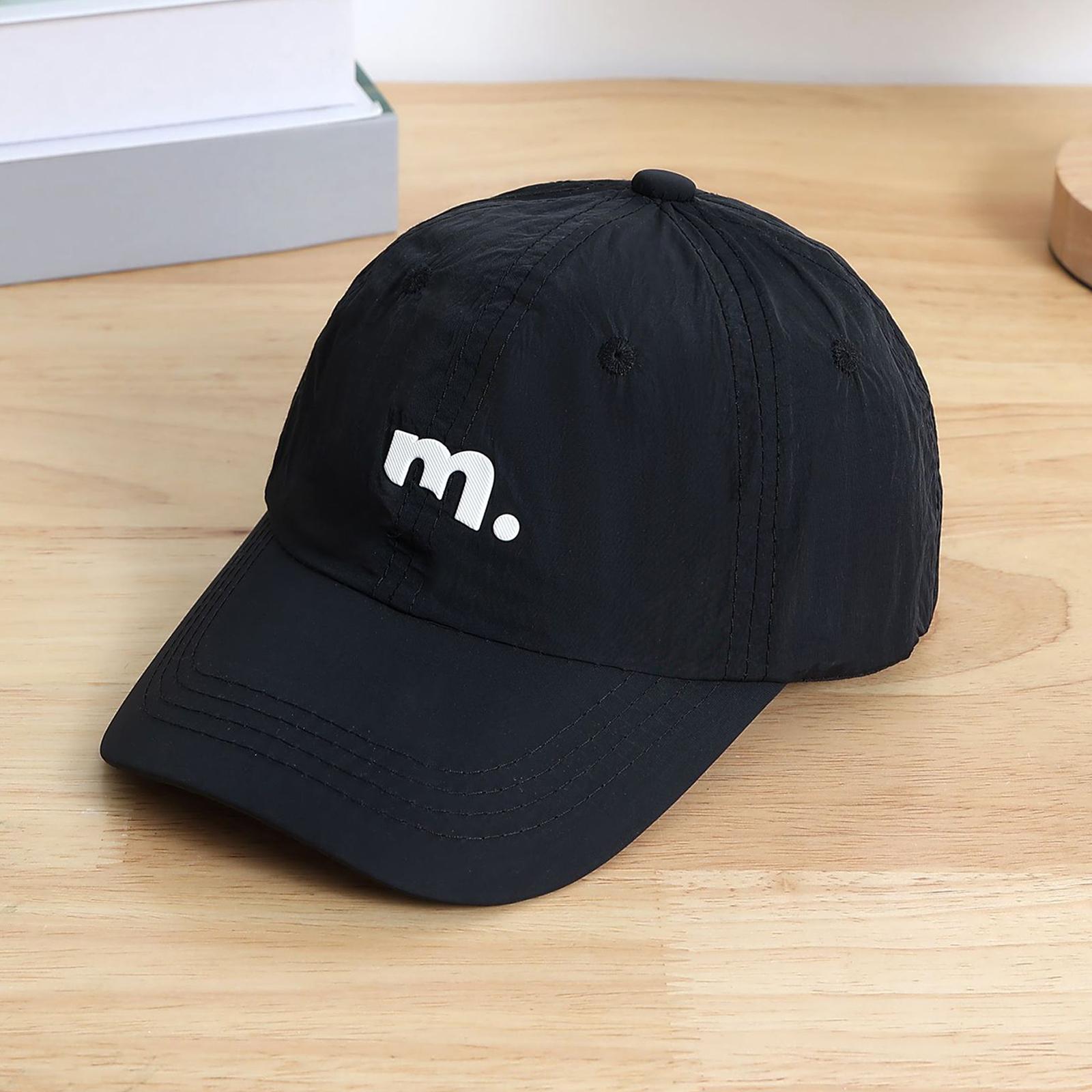 Children s Thin Quick Drying Outdoor Baseball Cap, Baby Baseball Cap One Size чёрный