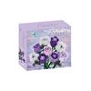 Purple Rose Bouquet Building Blocks - DIY Artificial Flower Bricks, Romantic Decor, Valentine/Easter/Mother's Day Gift