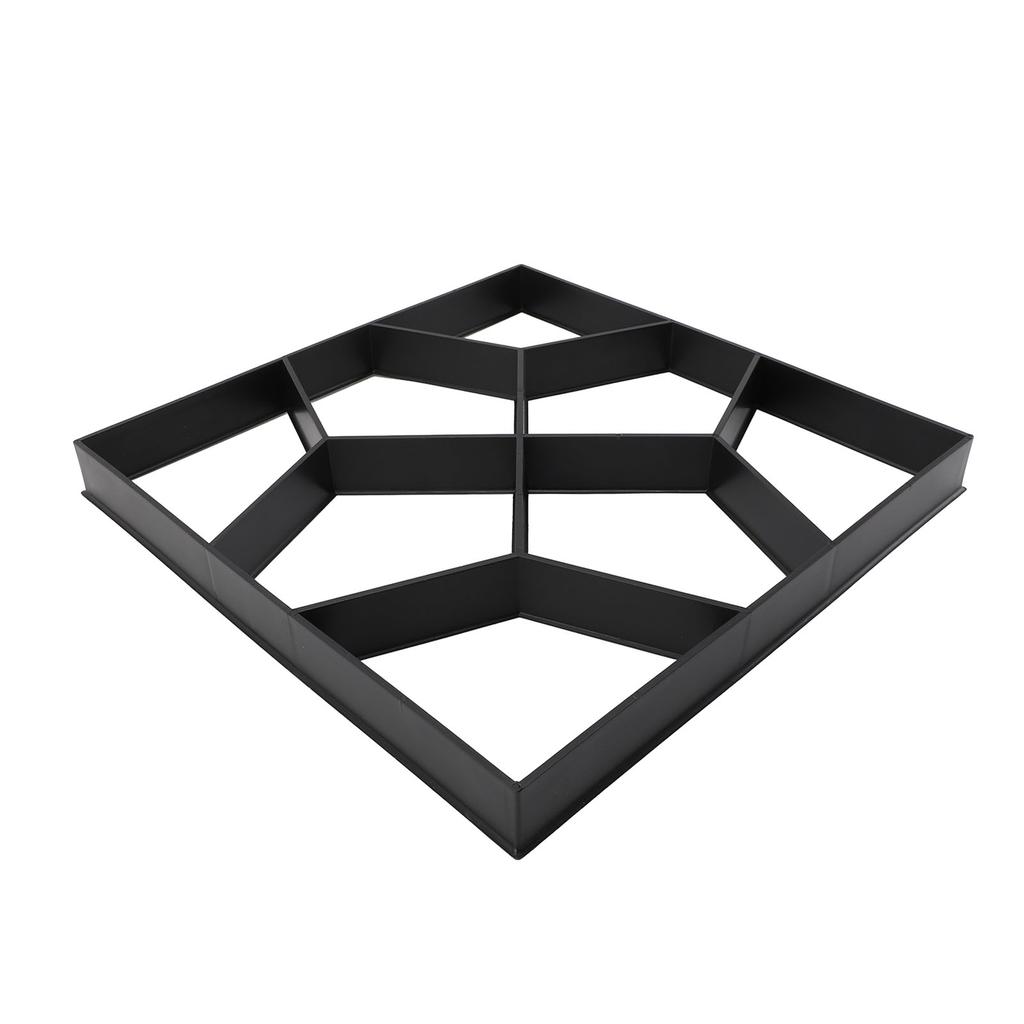 Walk Maker 15.7 Inch ABS Reusable Pavement Concrete Path Maker Stepping Stone Paver for Lawn Garden