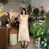Fairy Summer Strappy Halter Dress: Casual Off-Shoulder Sleeveless Maxi Dress