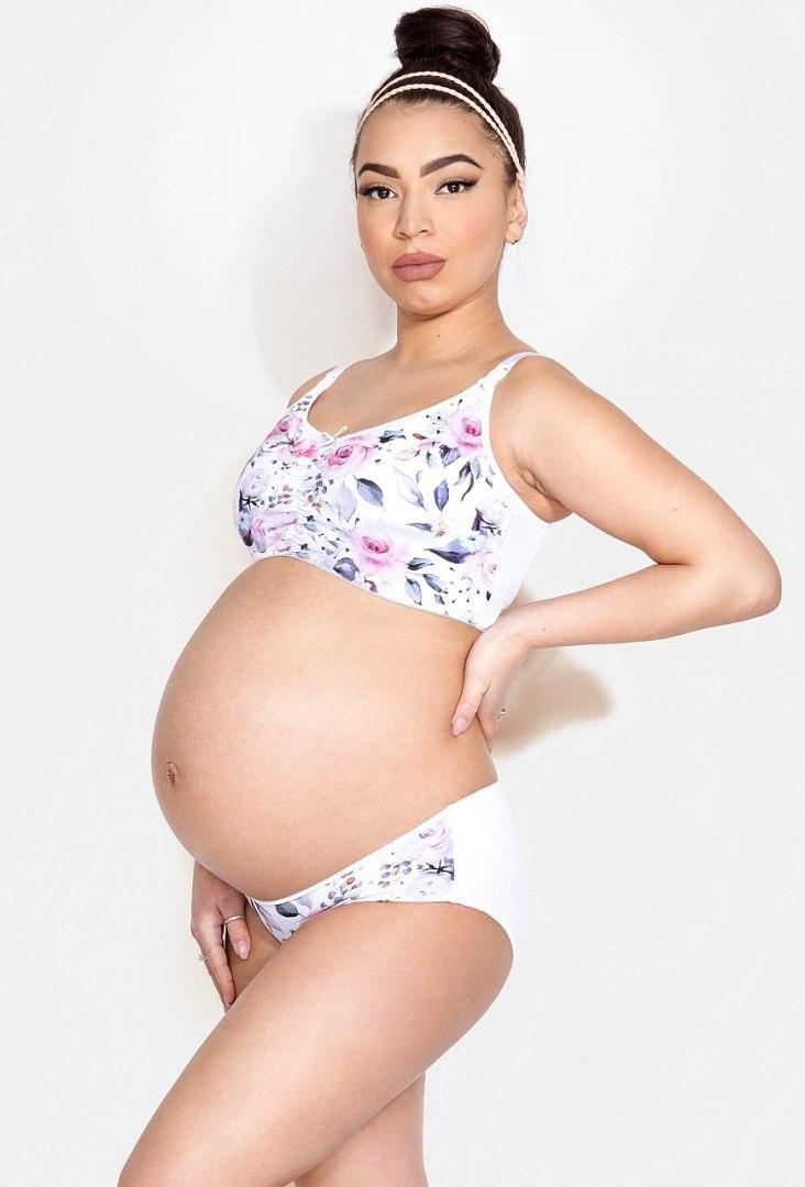 

Biustonosz soft Mitex bez fiszbin Easy Bra Flowers Mama Mitex