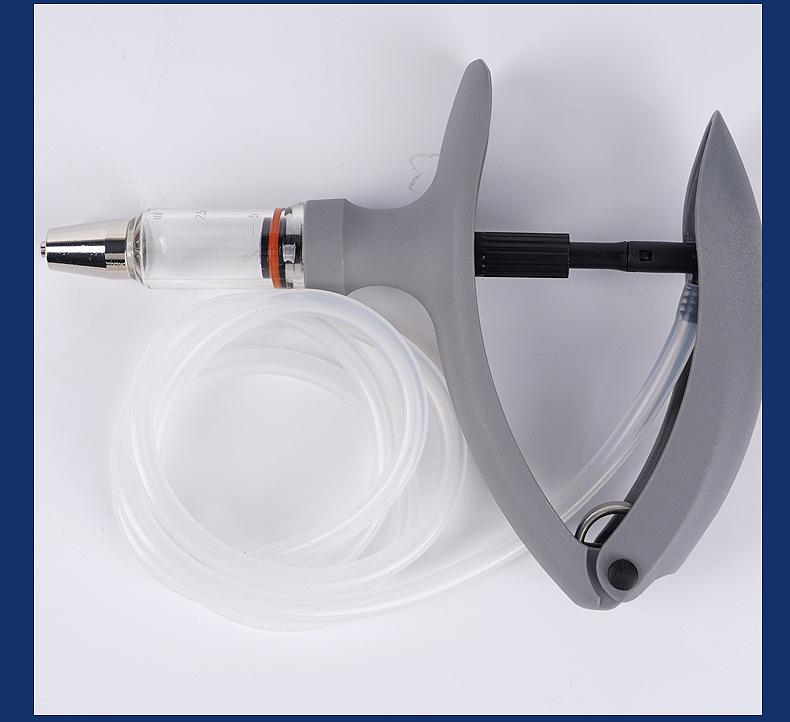 Veterinary Adjustable Catheter Injector for Livestock Vaccination (2/5ml)