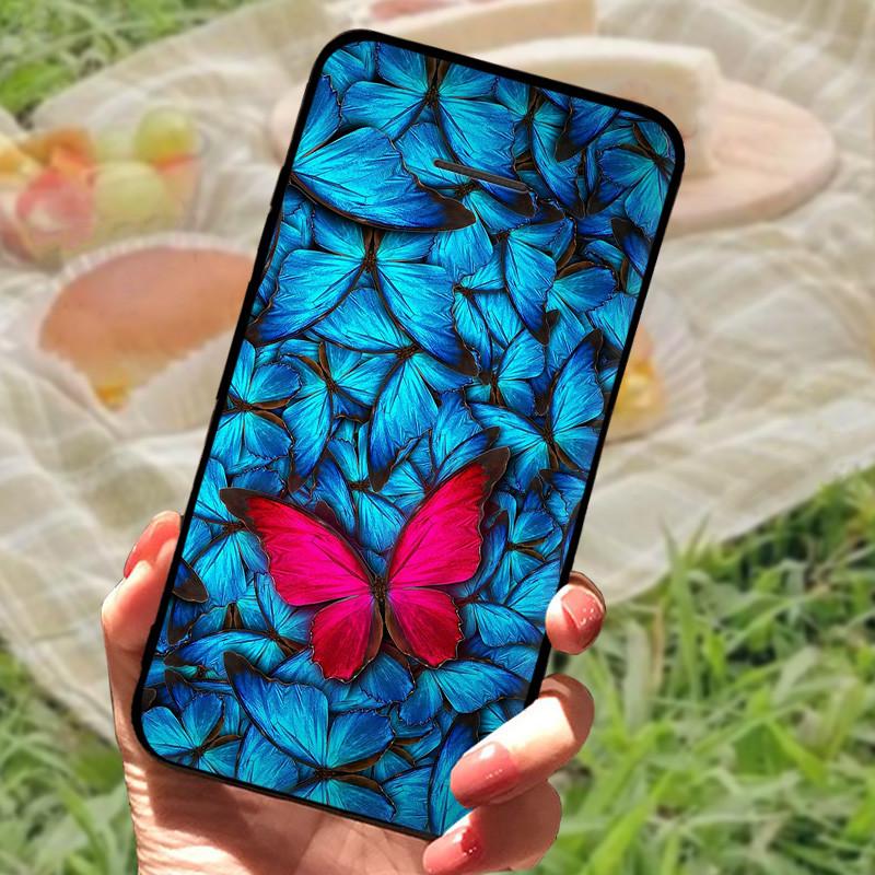 Für Nokia 215 4G Hülle Marmor Weiches Silikon TPU Handy Rückseite Abdeckung Funda für Nokia 215 4G Schutz Nokia215 TA-1284 Bumper Coque