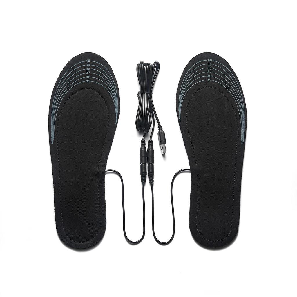Winter Elektrisch Beheizbare Einlegesohlen USB Heizung Füße Wärmer Thermische Schuhe Socken Polster Beheizbare Einlegesohlen Waschbar Voller Fuß Wärme Unisex