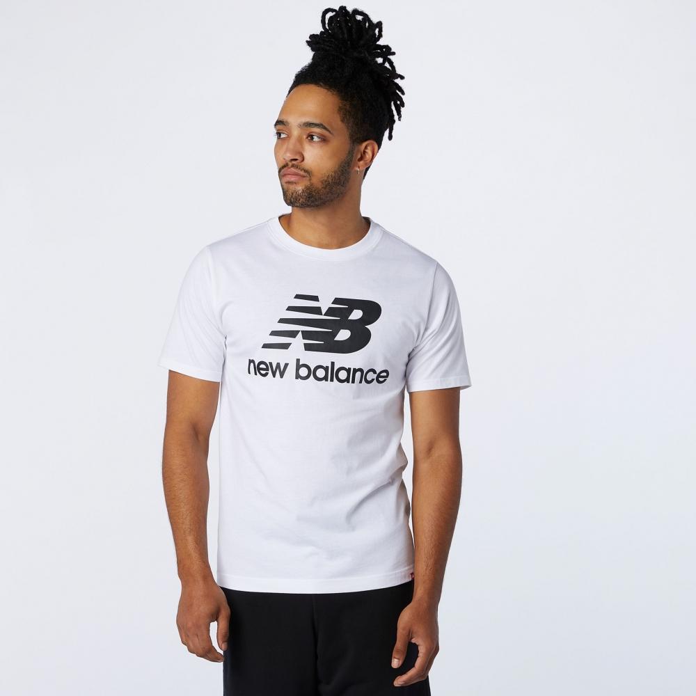 

Футболка с логотипом New Balance NB Essentials MT01575WT