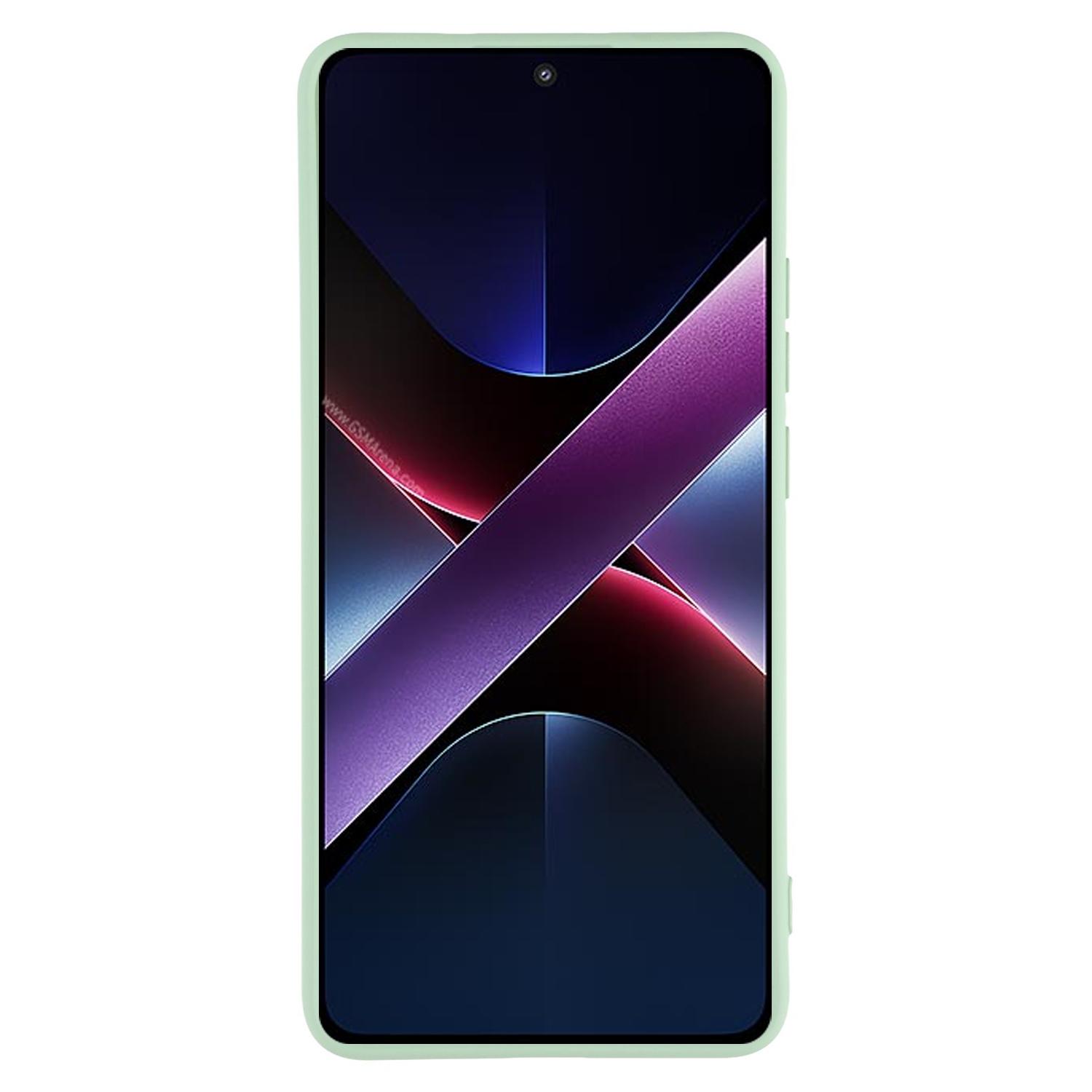 

For Xiaomi Poco X7 Pro 5G Case Arc Edge 2.0mm TPU Protective Phone Cover Purple