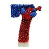 Creative Design Spider-Man Digital Birthday Candle Cake Party Decoration Handmade Cool Doll Birthday Candle