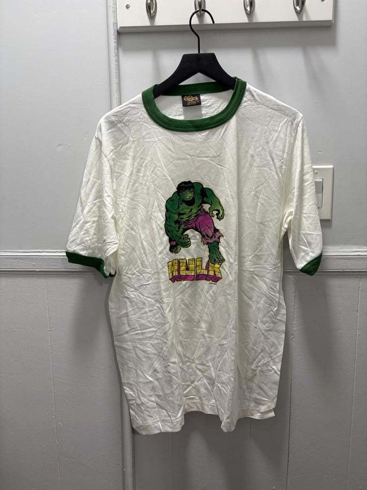 

Vintage Hulk Shirt Mens Large White Green Marvel Comics 2000 Superhero Tee USA Unisex T-Shirt XXXL