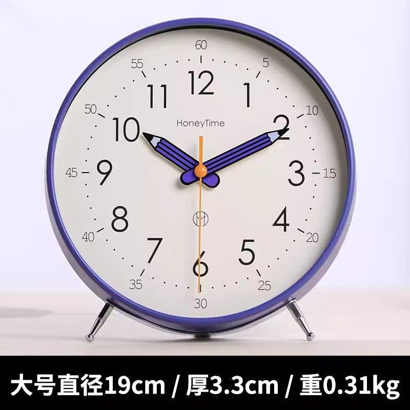 Simple Desktop Clock Mute Creative Living Room Placed Desk Clock Decorative Ornaments Table Clock Watch Home Decoration