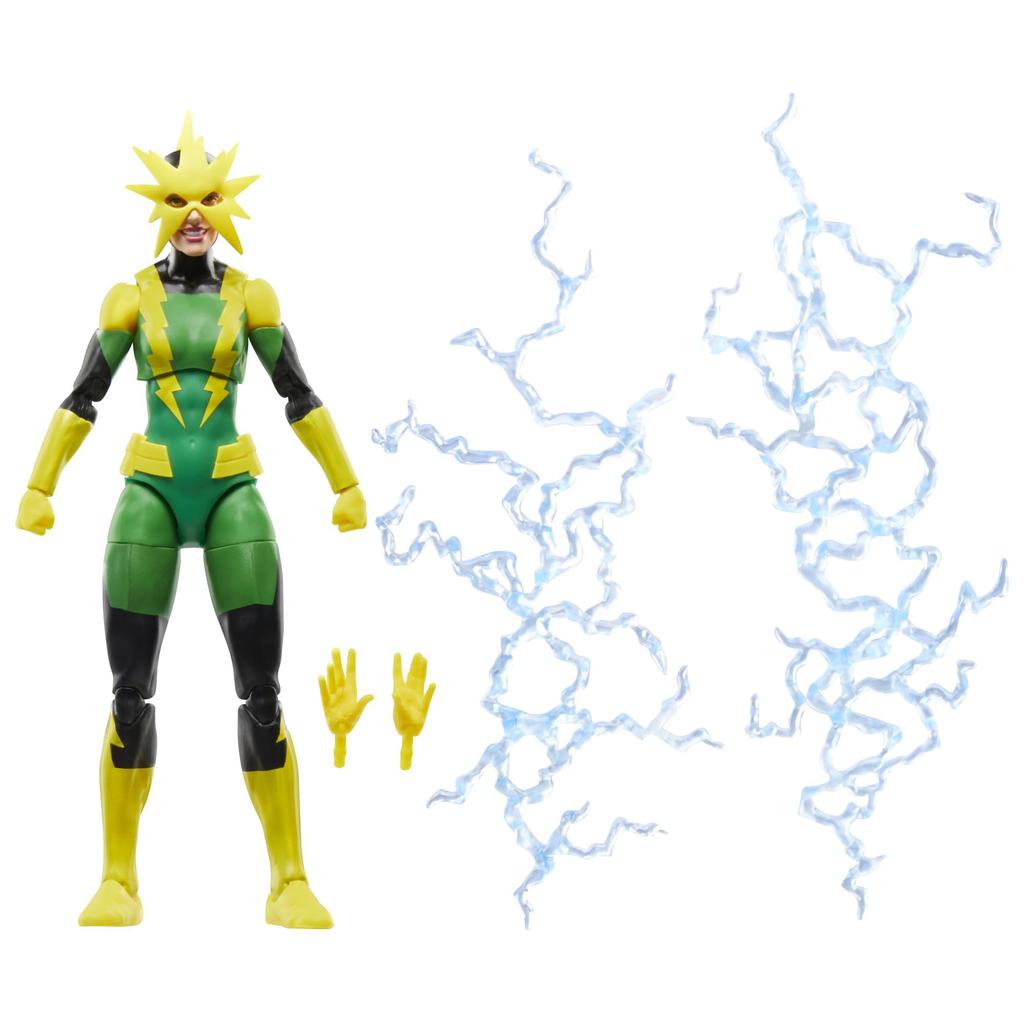 Marvel Legends Series Electro Retro Comics Collectibles Scale Action Figure (Francine Frye) 6-Inch