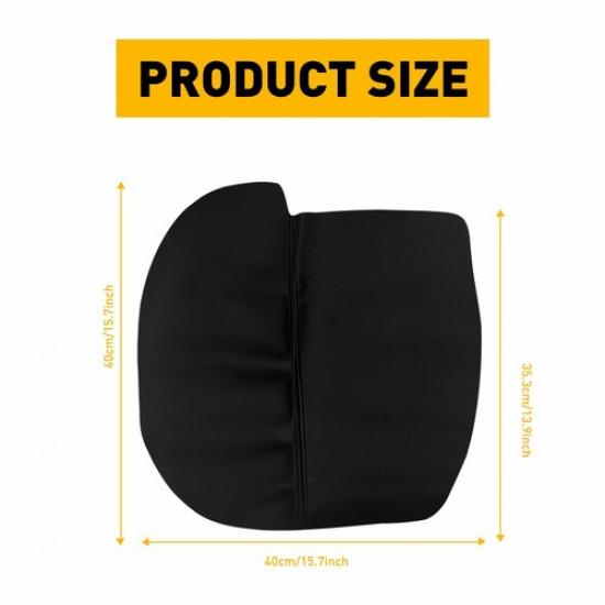 For Honda 2013-17 Accord Center Console Lid Armrest Leather Cover Black Assembly