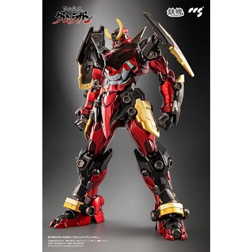 CCSTOYS Teppaku MORTAL MIND Series "Gurren Lagann" Gurren Lagann PVC & ABS & POM & PV & Alloy & Magnet Painted Movable Figure Re-release