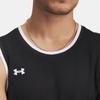 Under Armour Zone Pro Logo Soft Versatile Sports Basketball Vest Men Vests Black 1390118-001