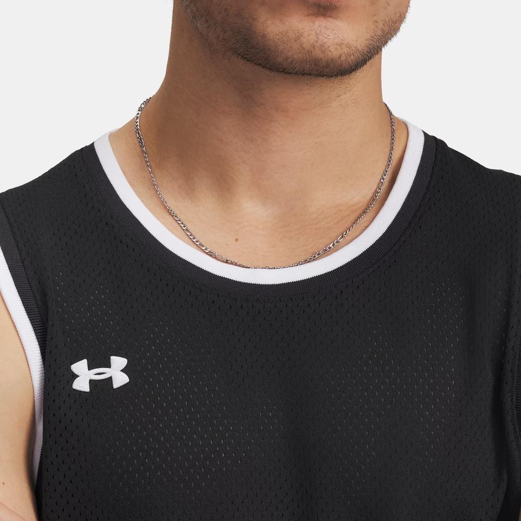 Under Armour Zone Pro Logo Soft Versatile Sports Basketball Vest Men Vests Black 1390118-001