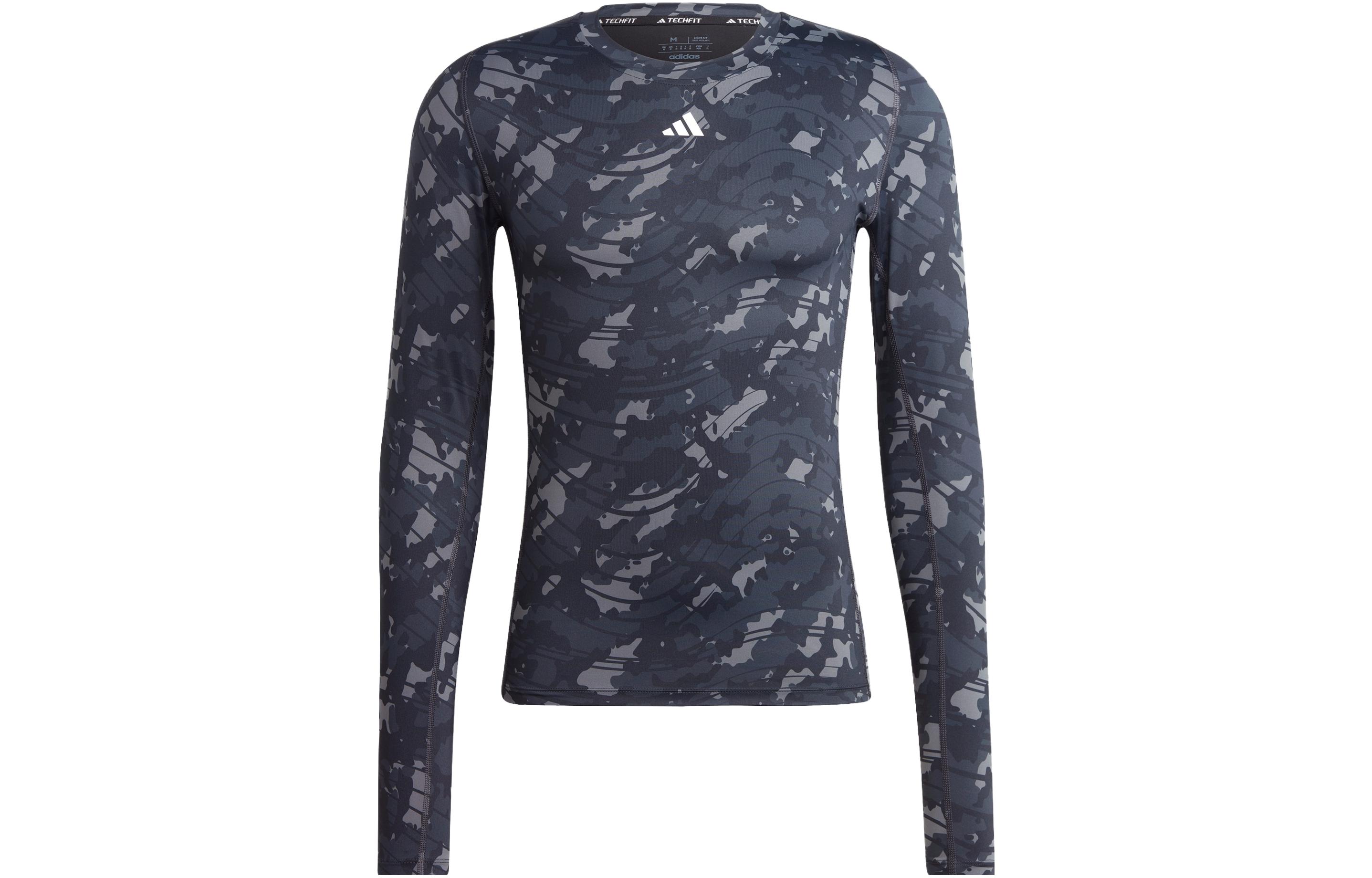 Adidas ALLOVER PRINT T Shirt Men s Dark Blue HS9797 S