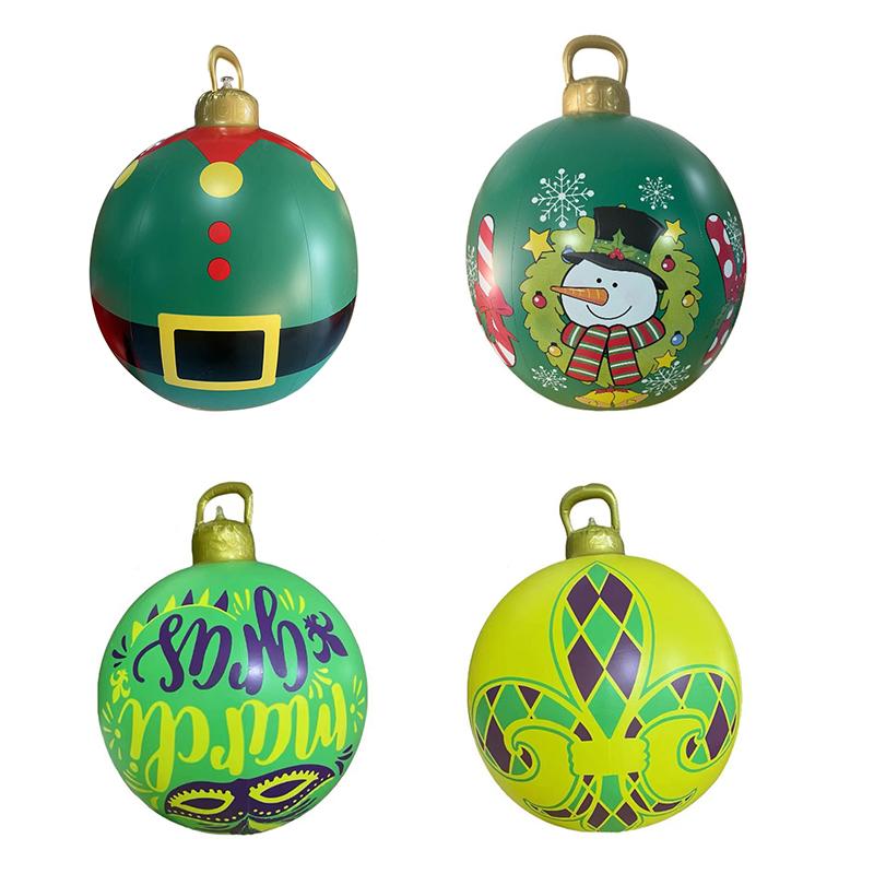 Christmas Decorations Outdoor Festival Venue Layout Festival Party Decoration 60cm Christmas Ball