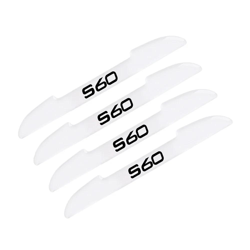 4PCS Car Anti-Collision Strips Auto Accessories For Volvo XC90 XC60 C30 T6 S60 C70 XC40 V40 XC70 V70 V60 V50 S80 S40 AWD V90 S90