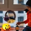 Halloween Wreath Simulation Plant Garland with Crow Vines Horror Party Festival Branch Wreath Hanging Room Halloween Decor