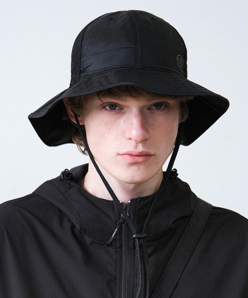 HELEMENT Cool Uv Mesh Safari Cap (Black)