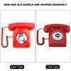    Vintage Antique Telephone Numbers Storage Clear Sound Retro Telephone ‑ Red