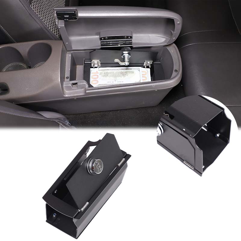 Carbon Steel For Toyota Celica Coupe 1999-2005 Password Lock Security Safe Box Armrest Storage Privacy Protection Accessories