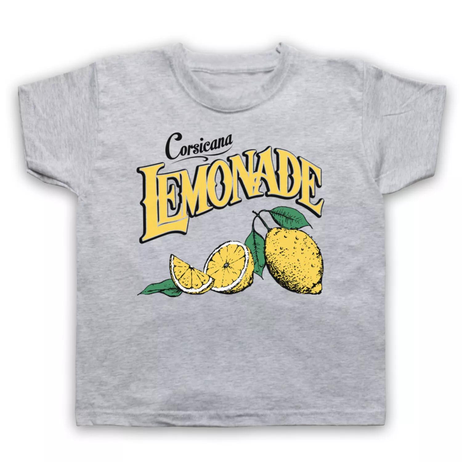 CORSICANA LEMONADE UNOFFICIAL WHITE DENIM ROCK BAND KIDS CHILDS T-shirt 140
