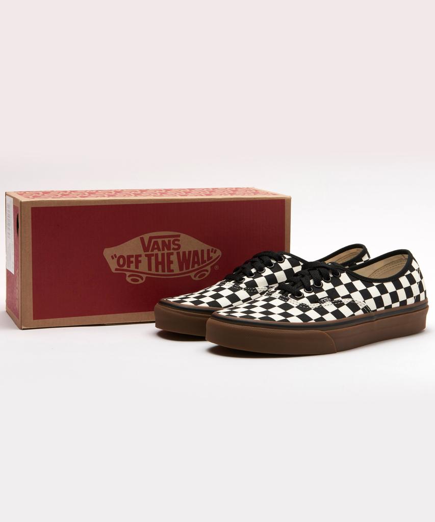 Vans Authentic - (Checkerboard) Black:White:Gum / Vn0004Mkibb1