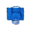 Longchamp 3D Embossed Logo Hardware Quilted Zipper Adjustable Detachable Shoulder Strap Tote Bag Women Tote Cobalt-Blue 10198HCV487