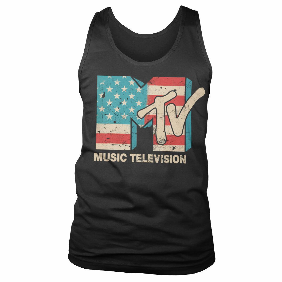 Licenza Ufficiale MTV Affliggere Usa-Flag Maglia Canotta S-XXL Taglie S