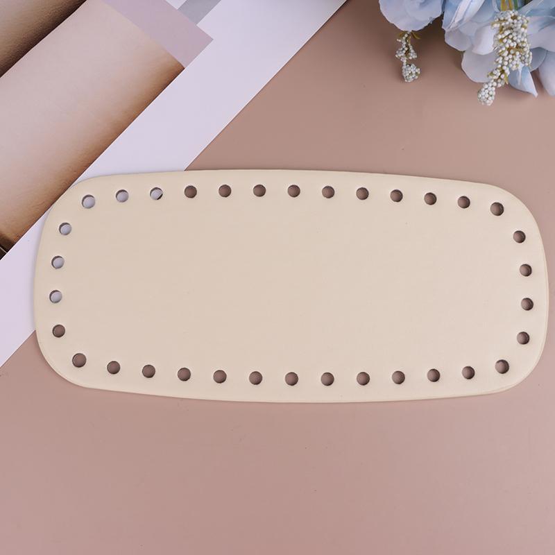 Round Leather Bottom With Holes Rivet Handbag Diy Women Shoulder Crossbody Bags Accessories
