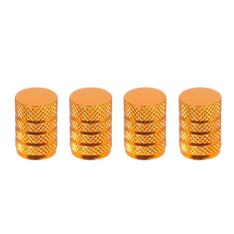 4PCS Bike Valve Caps Aluminum Alloy Schrader Valve Caps Motorcycles Trucks Cars Bikes Tire Valve Stem Covers Bicycle Accessories