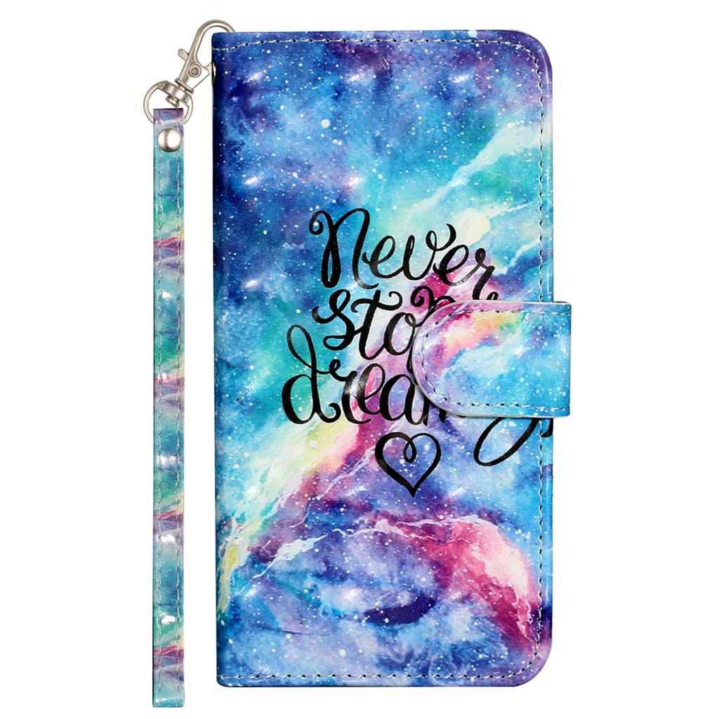 For iPhone 16 Plus Case 3D Pattern Printed Leather Wallet Phone Cover Stand Bookstyle