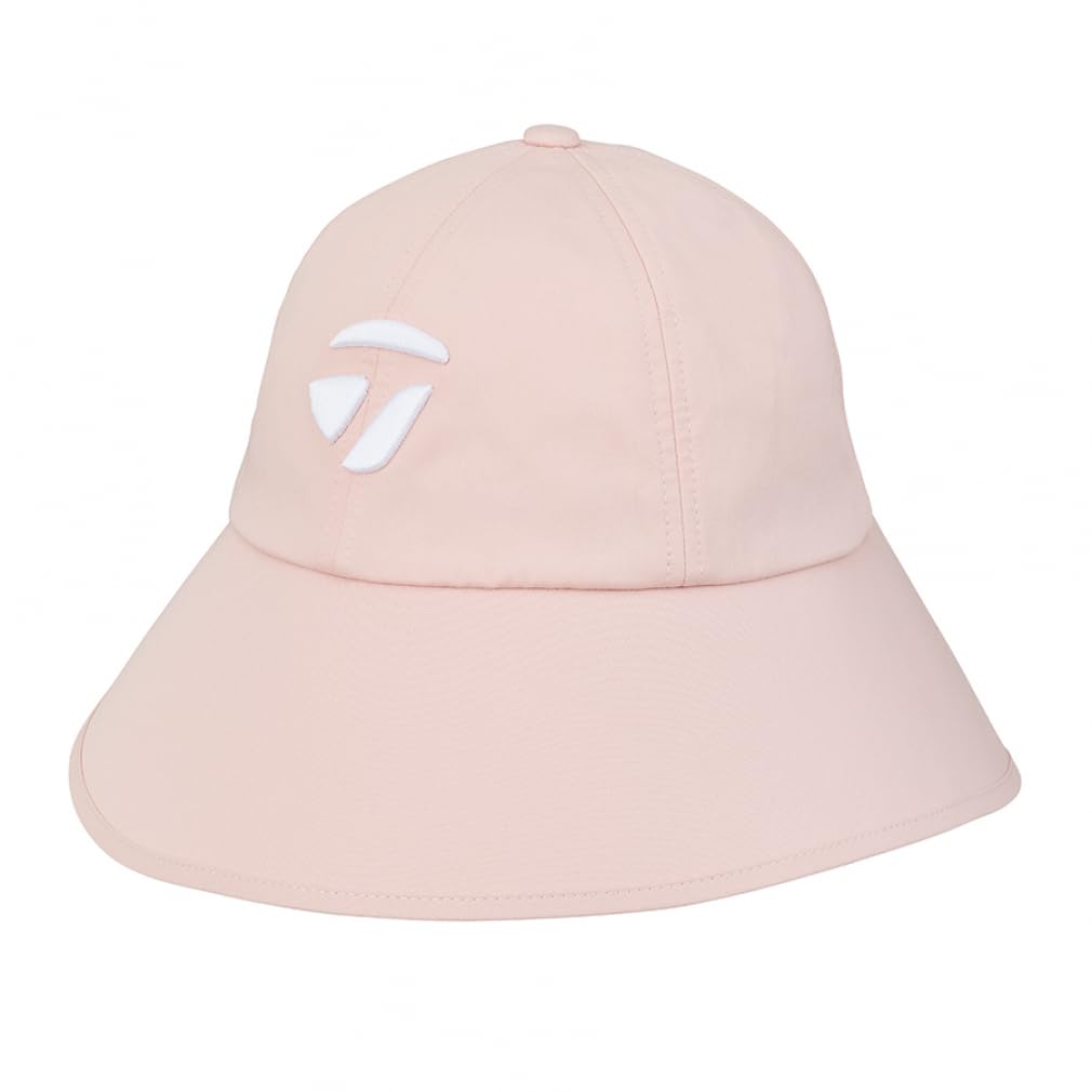 TaylorMade Women's Long Brim Bucket Hat, Light Pink, Size: One Size Fits All (55-57cm), SS25 UN581