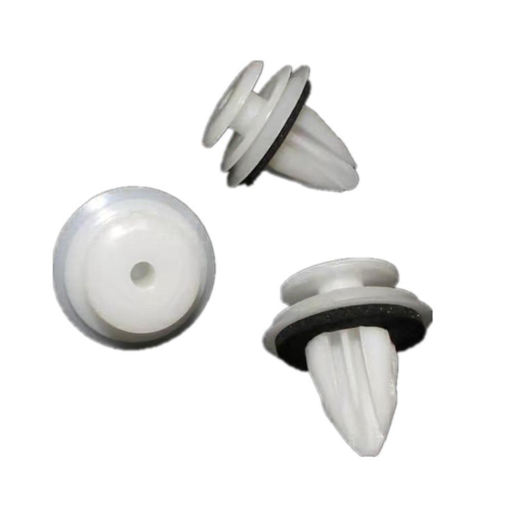 100Pcs Door Buckle Retainer Fastener Rivet Rivet Kit Car Interior Seal Ring Hole