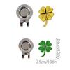 Metal Golfs Markers, Assorted Pattern Metal Hat Clip Set with Golfs Markers
