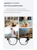 M89 Bluetooth Smart Glasses with 200W HD Camera, Image Recognition, Object Identification, and AI Translation.