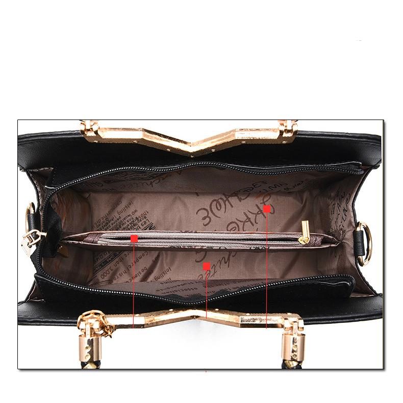 Donna Moda Borse Semplici Pu Borse a Tracolla In Pelle Pendente Totes  acquista in modo economico — spedizione gratuita, recensioni reali con foto  — Joom