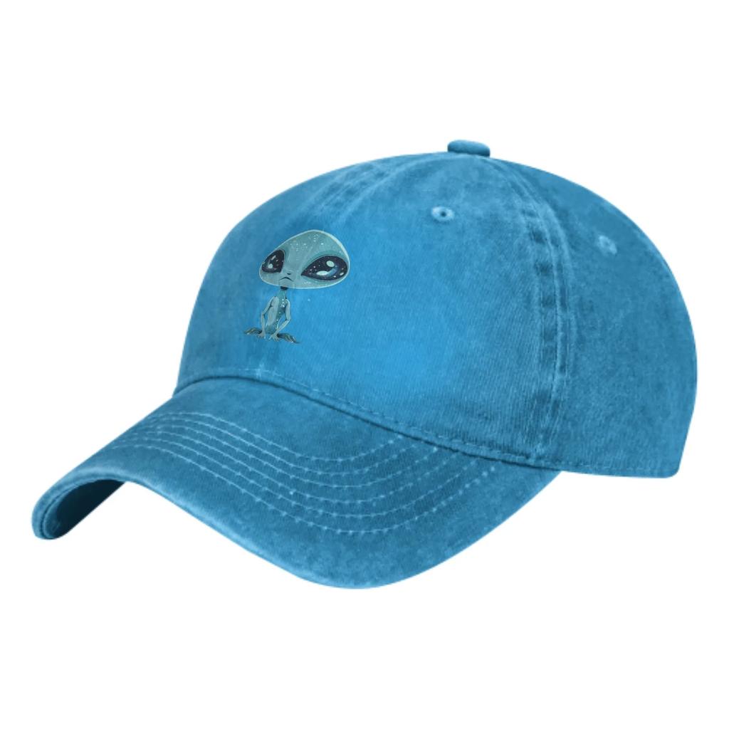 Unisex Cartoon Alien Summer Classic Fashion Men Trucker Hat Cotton Breathable Women Cowboy Cap Outdoor Leisure Basketball Caps