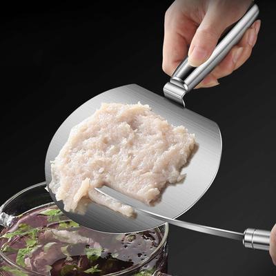 Fuding Meat Slice Tools Keukengadget Roestvrijstalen voorbereiding Schraapgereedschap