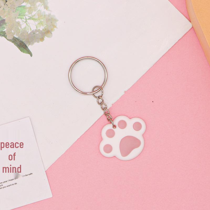 Cartoon Silicone Keychain Keyring - Soft PVC Rubber Key Hanger