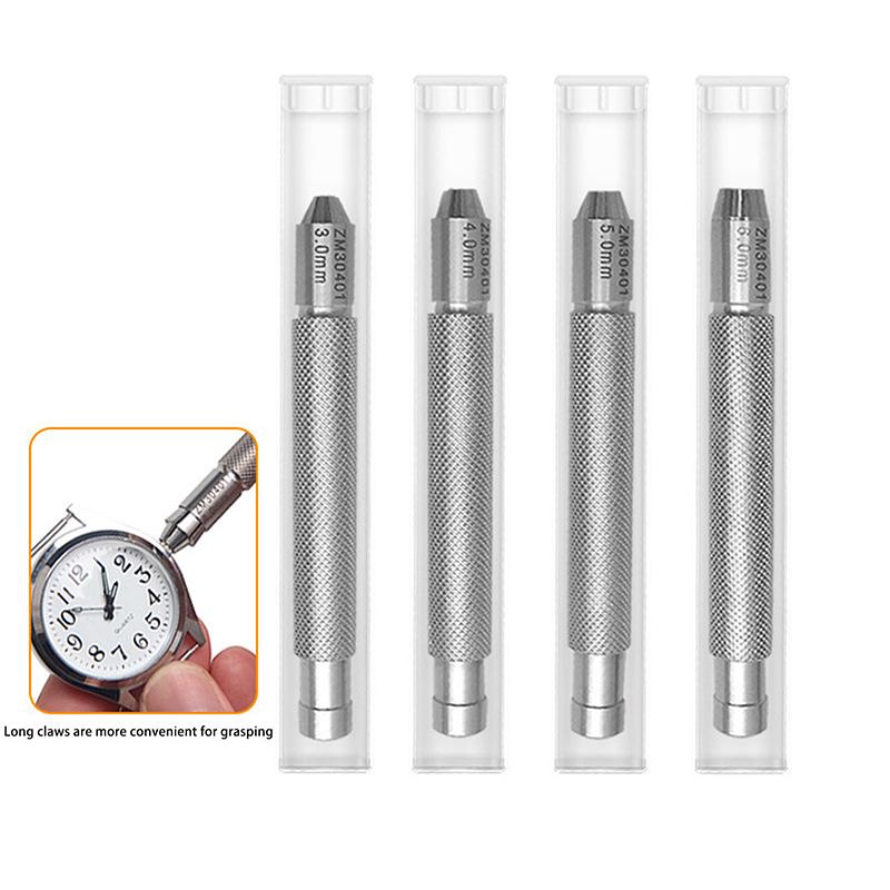 Stainless Steel Watch Crown Winder Tool Silver Watch Repair Tools Manual Mechanical Easy Winding Watch Crowns