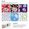 Small Planet MOOMIN Moomin Roll-Up Shopping Bag, Little My with Flower Flyer, Navy, MMAP3669, Small