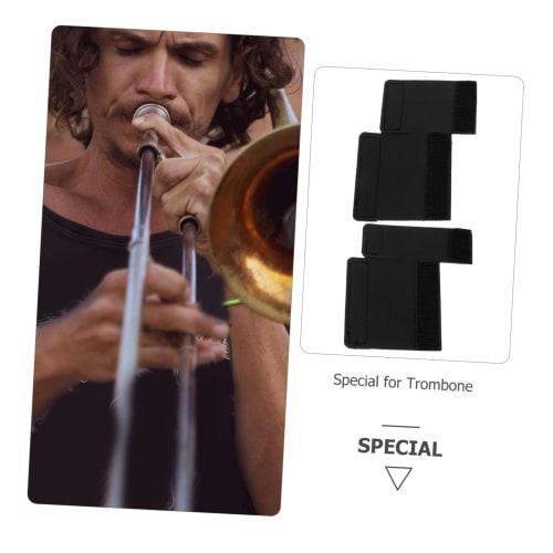 Abaodam Trombone Slide Protector, PU Cover, Trombone Neck Guard, Finger Guard for Instrument Protection, Set of 6