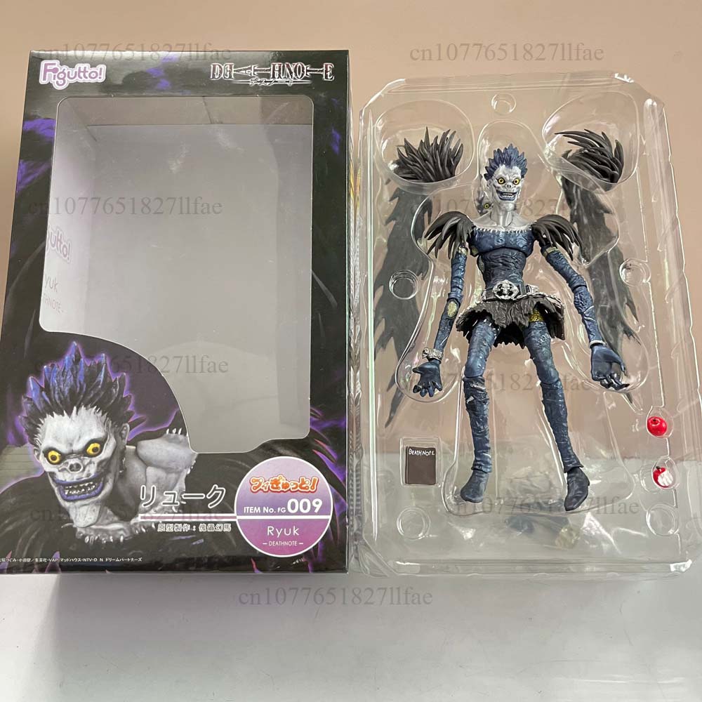 Anime Figutto Figma 009 Death Note Character Ryuk Action Figure Model Toys Room Decoration Joint Movable Doll Birthday Present