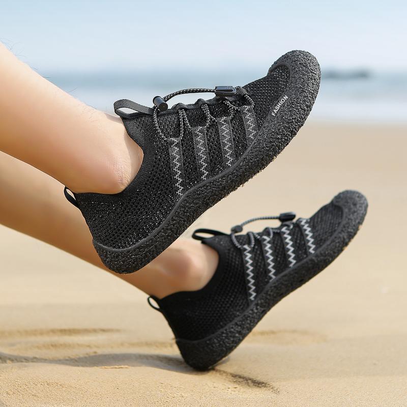 Quick Dry Beach Wading Shoes Unisex Non-slip Water Sports Shoes Lightweight Aqua Shoes for Surfing Diving Fishing