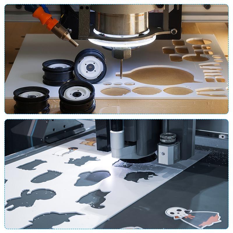 4 Stück ABS-Kunststoffplatte 250x200mm Weiße Platte Dicke 0,5/1,5/2/3mm für Modellbau DIY-Bastelarbeiten Panel