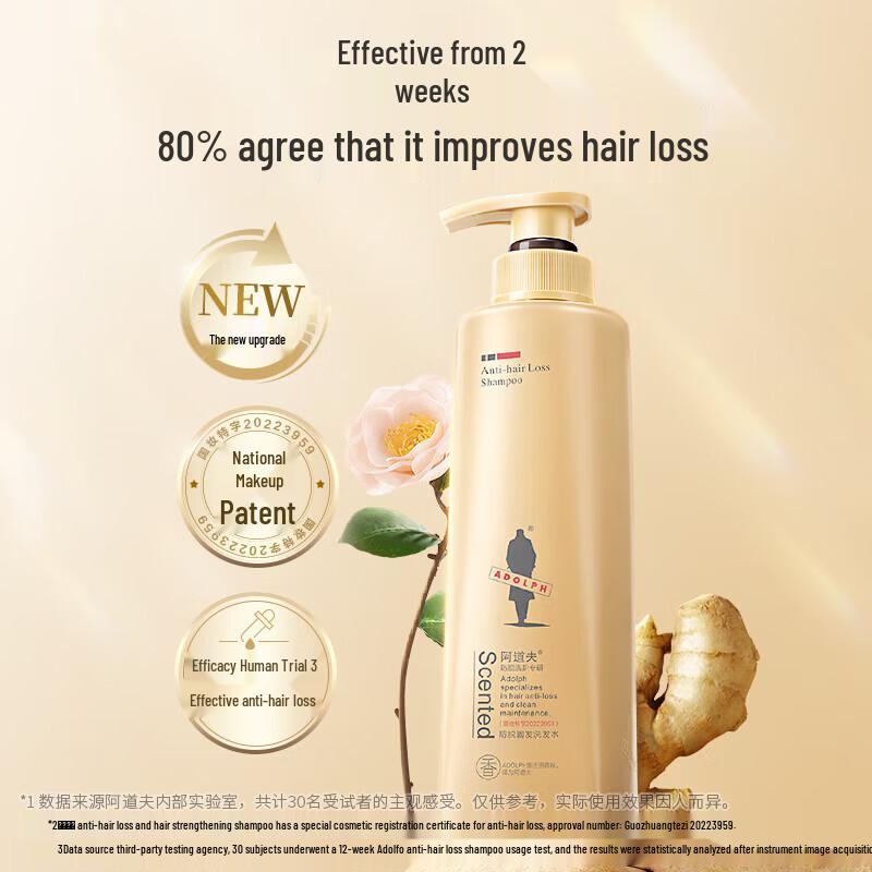 

ADOLPH Ginger Anti-Hair Loss & Growth Shampoo