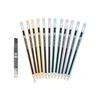 12 Pcs Mechanical Pencils, 2.0mm 2B Lead, Refillable, Erasable, Unbreakable, Eternal Metal, Wood-like Design, with Eraser, Cute, for Boys & Girls,