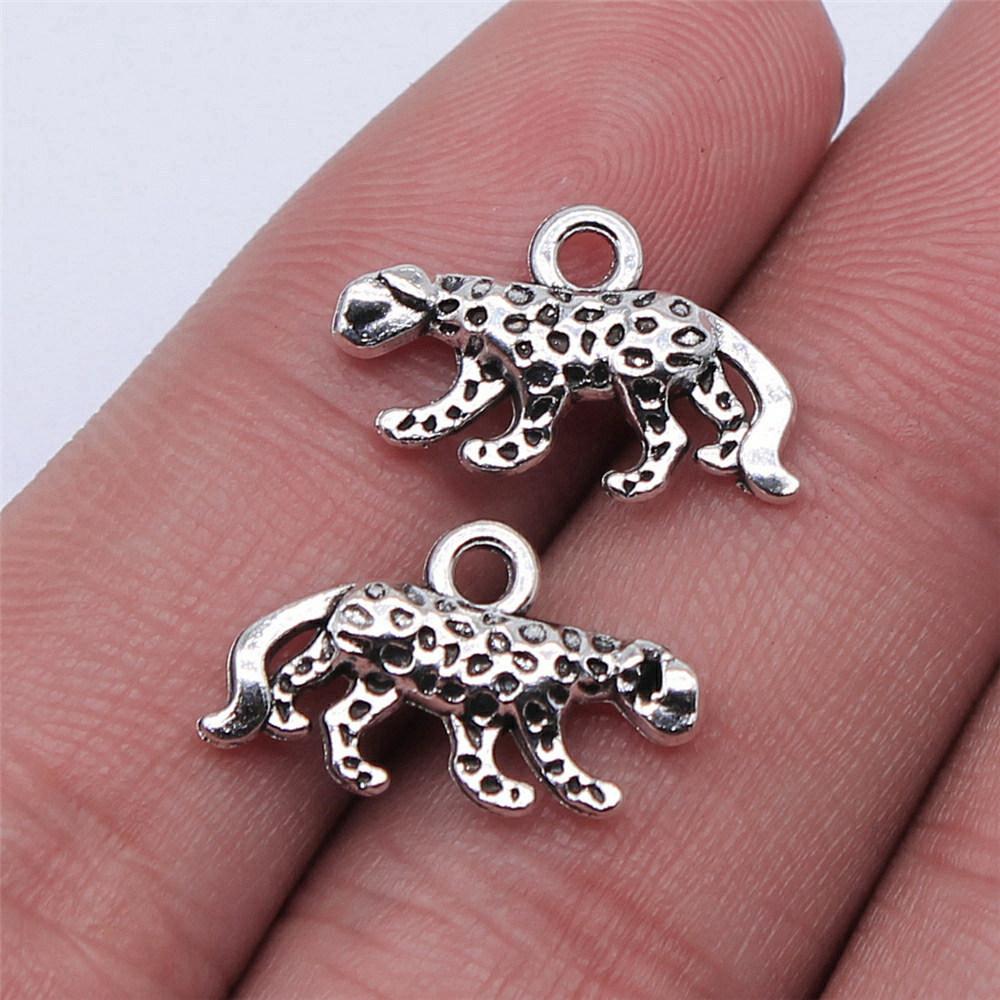 Charms Tiger Lion Wolf Pendants Kids' Jewelry Materials QC131